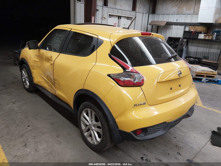 Vin: jn8af5mr4ft501736, lot: 45435687, nissan juke sv 20153