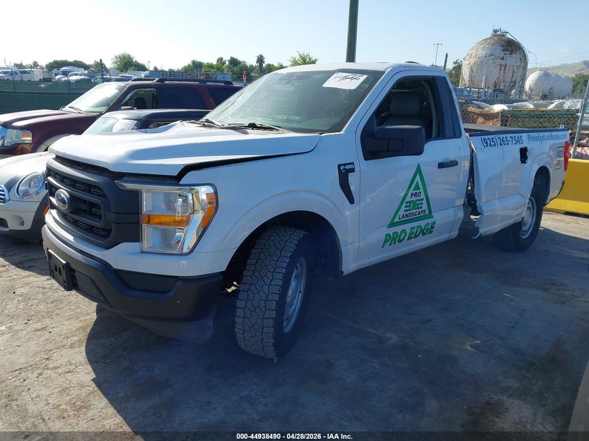 2021 Ford F-150 Xl 1FTMF1CBXMKE69559 photo 1
