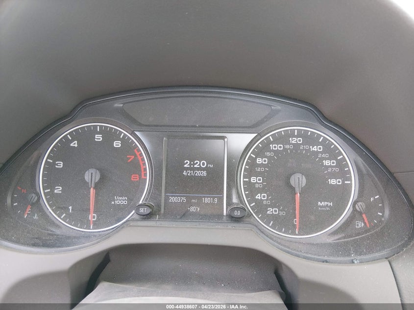 2009 Audi Q5 3.2 Premium VIN: WA1KK78R59A024598 Lot: 44938607
