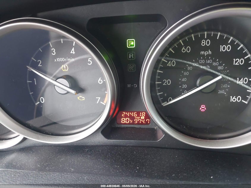 2010 MAZDA 6 SEDAN 2.5L I-4 DOHC, VVT, 168HP