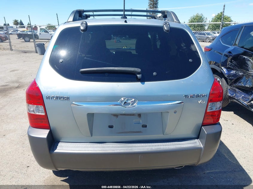 2008 Hyundai Tucson Limited V6/Se VIN: KM8JN12D28U864382 Lot: 44938656