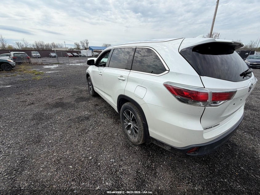 2016 Toyota Highlander Xle V6