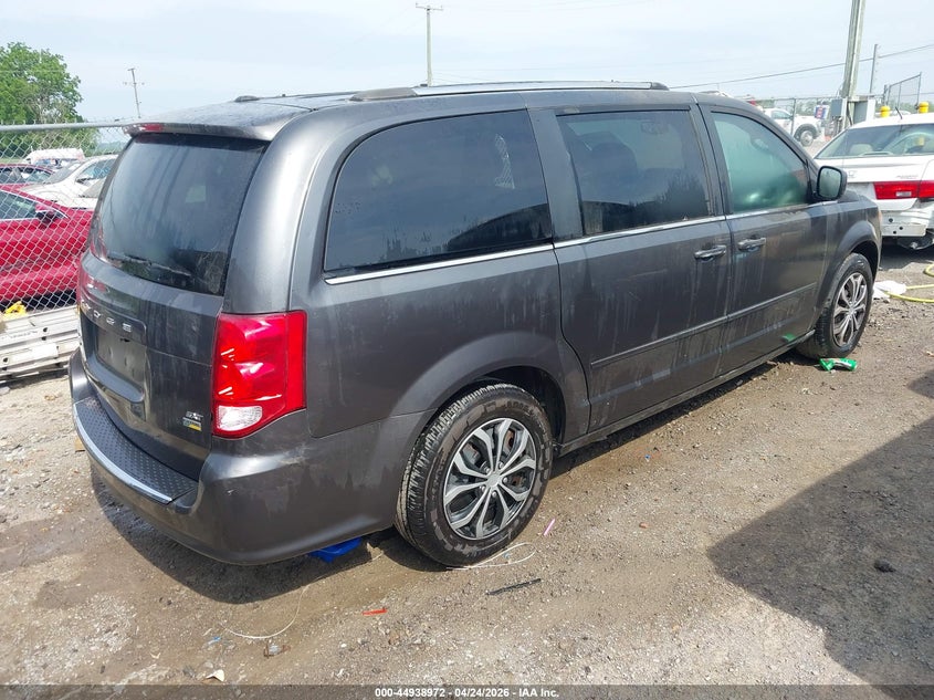 Vin: 2c4rdgcg4hr615178, lot: 45436361, dodge grand caravan sxt 20174