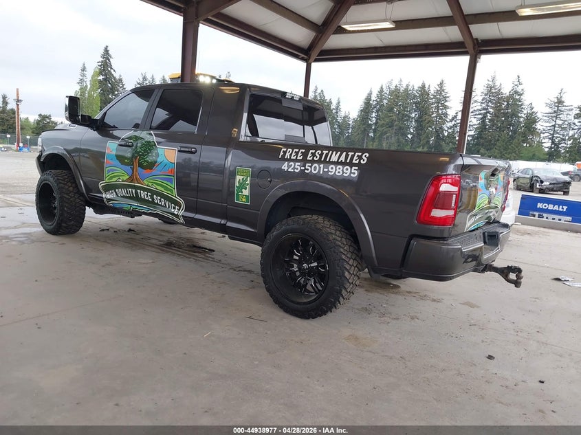 2019 Ram 3500 Ram Laramie 4X4 6'4 Box grey Lot 111044938977 Vin 3C63R3ML6KG552617