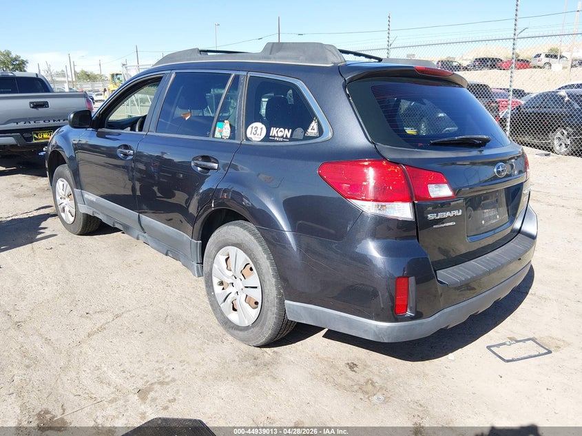 Vin: 4s4brbac7b3366876, lot: 45436402, subaru outback 2.5i 20113