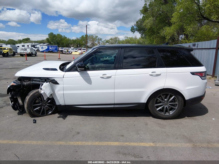 2016 Land Rover Range Rover Sport 3.0L V6 Turbocharged Diesel Hse Td6 VIN: SALWR2KF9GA641190 Lot: 44939063
