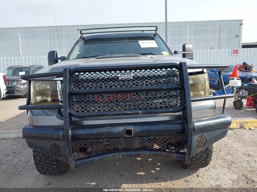 2012 Gmc SIERRA 6.6 2500Hd Sle grey Lot 111044939104 Vin 1GT120C85CF181422
