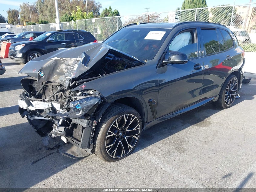 Vin: 5ymju0c03n9k36074, lot: 45436567, bmw x5 m 20222