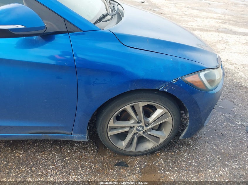 VIN 5NPD84LF0HH165322 2017 HYUNDAI ELANTRA LIMITED