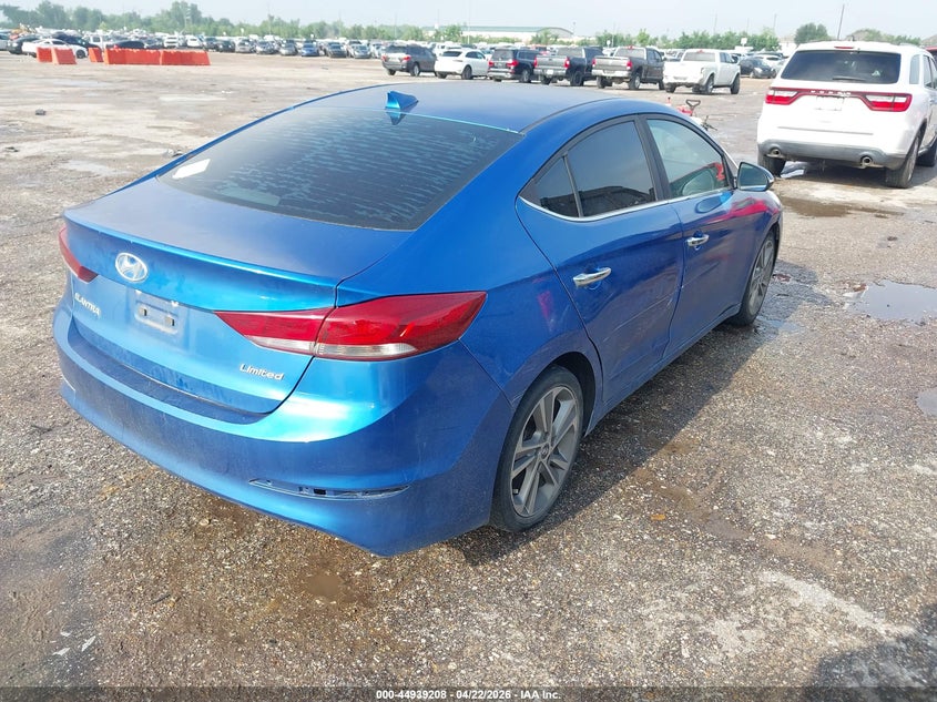 VIN 5NPD84LF0HH165322 2017 HYUNDAI ELANTRA LIMITED