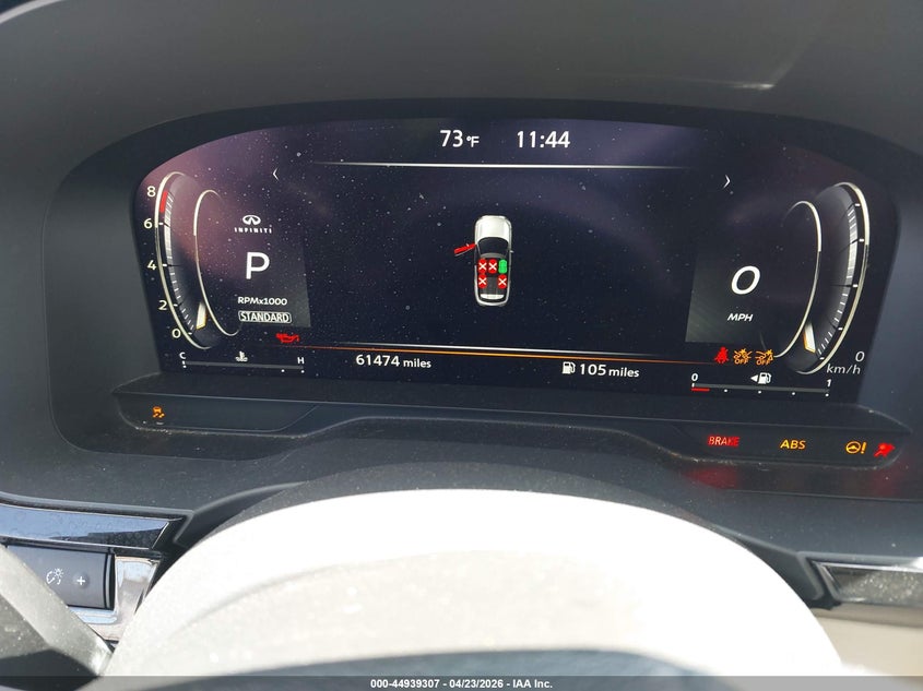 2022 Infiniti Qx60 Luxe VIN: 5N1DL1FR4NC330357 Lot: 44939307