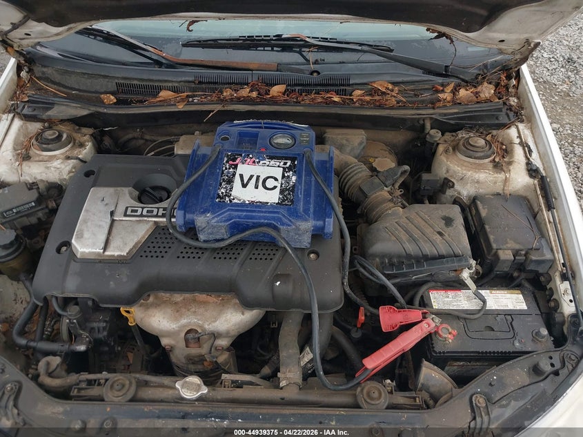 2006 Kia Spectra Ex/Lx/Sx VIN: KNAFE121665243893 Lot: 44939375