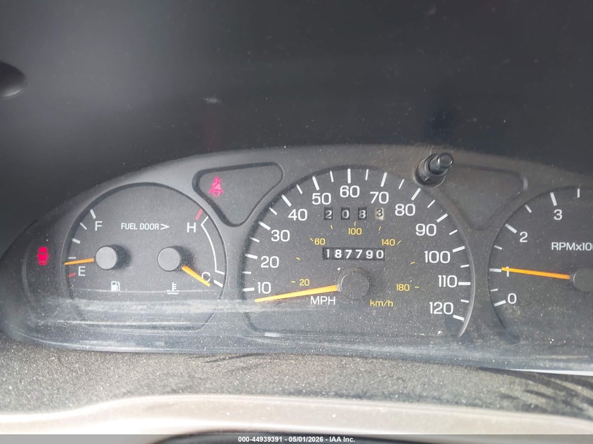 1997 Mercury Cougar Xr7 VIN: 1MELM62WXVH603602 Lot: 44939391