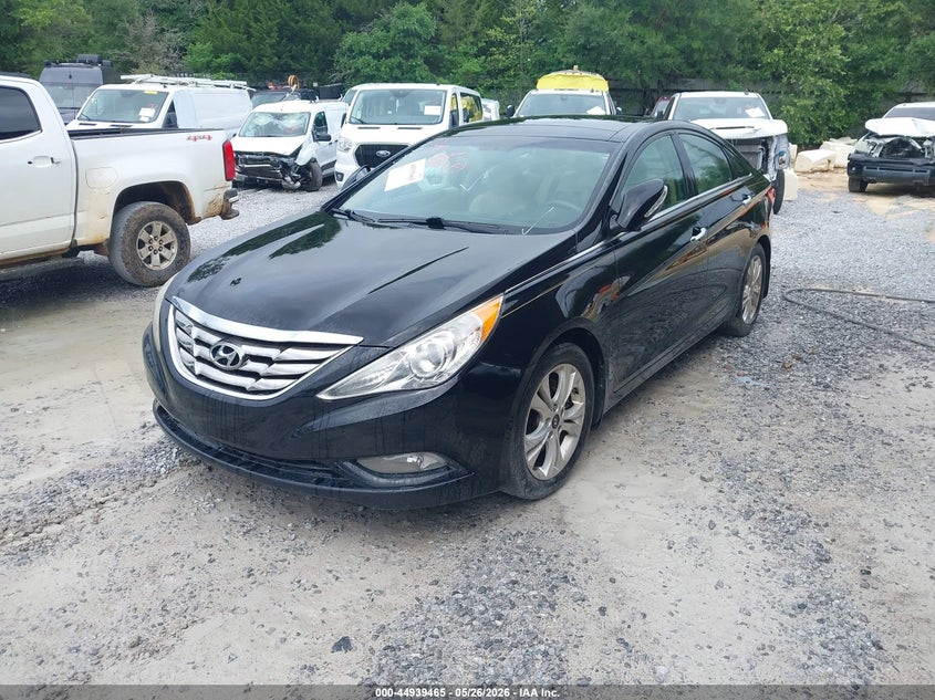 2012 Hyundai Sonata 2.4 Limited Black Lot 111044939465 Vin 5NPEC4AC6CH380000