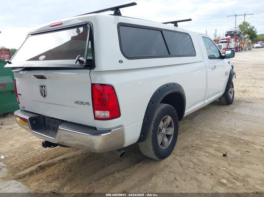 Vin: 3c6jr7etxjg204461, lot: 45437048, ram 1500 slt  4x4 8' box 20184