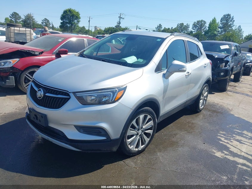 Vin: kl4cjasb4kb712933, lot: 45437050, buick encore fwd preferred 20192