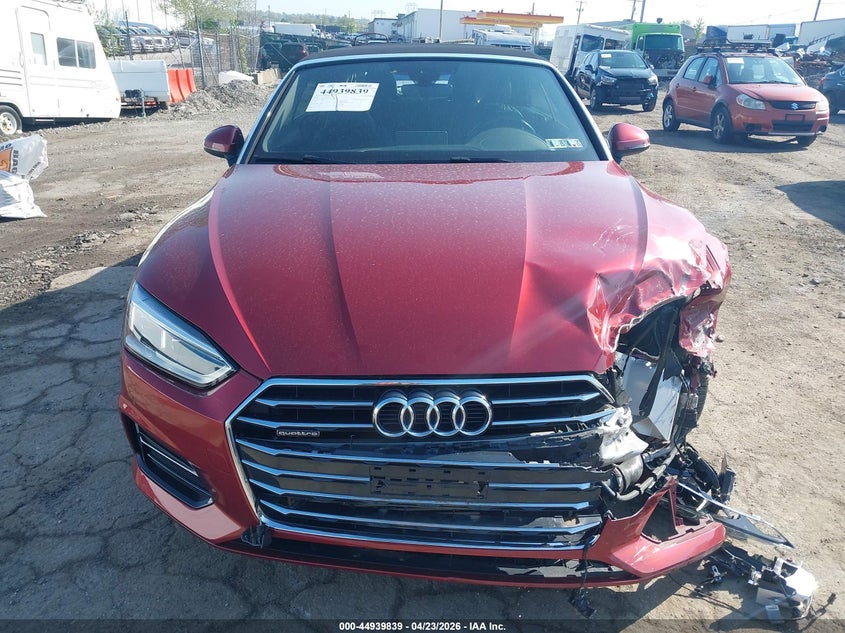 2018 Audi A5 2.0T Premium VIN: WAUYNGF5XJN004901 Lot: 44939839