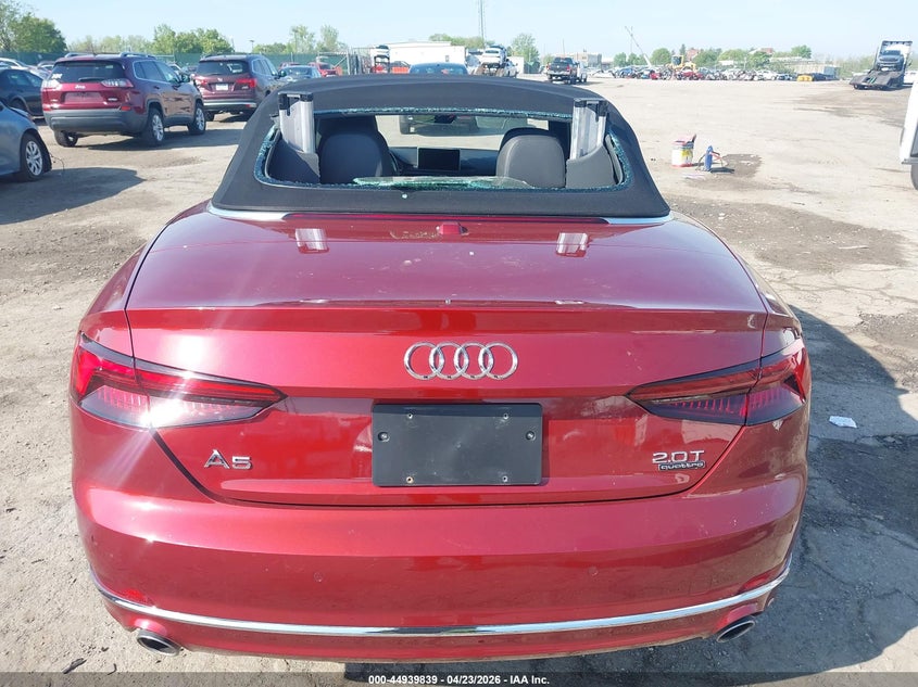 2018 Audi A5 2.0T Premium VIN: WAUYNGF5XJN004901 Lot: 44939839