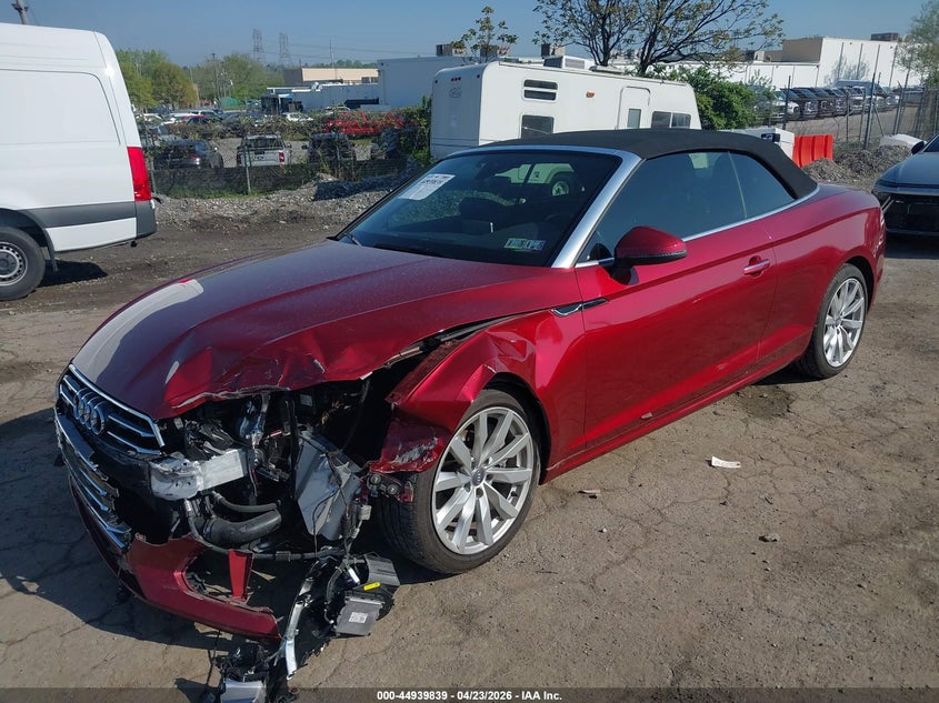 Vin: wauyngf5xjn004901, lot: 45437235, audi a5 2.0t premium 20182