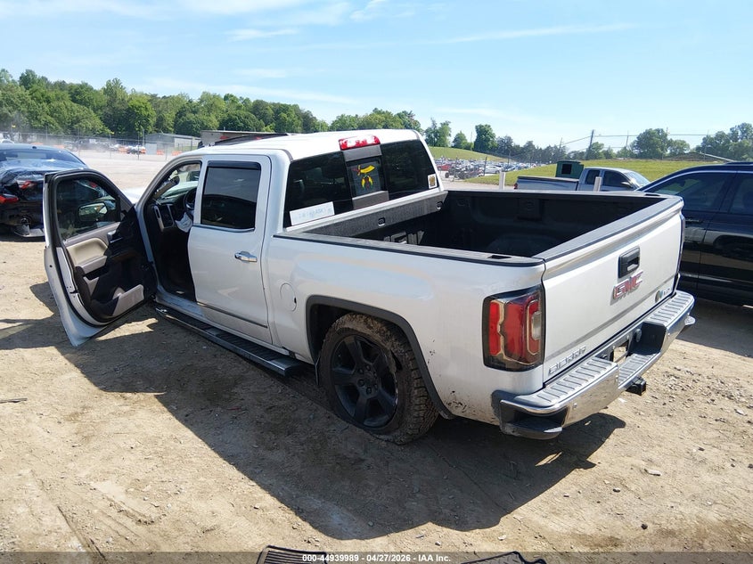 Vin: 3gtu2nec0gg300574, lot: 45437385, gmc sierra 1500 slt 20163