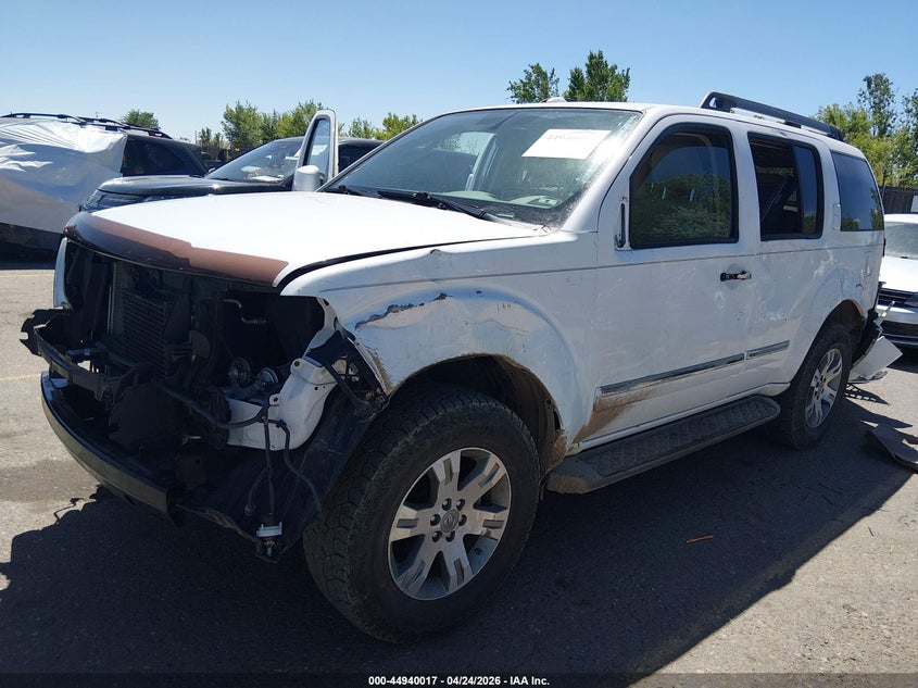 2012 Nissan Pathfinder Silver