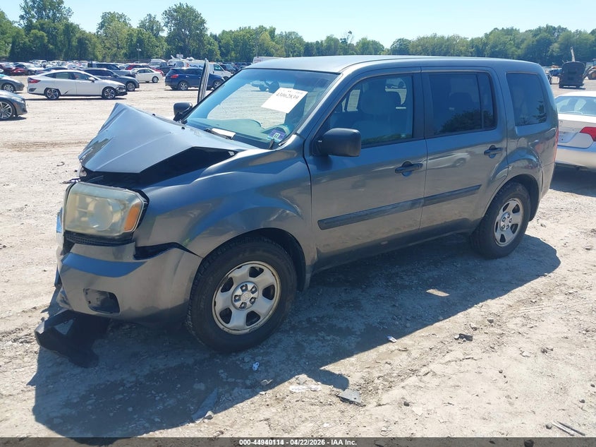 2011 HONDA PILOT auction photo 2