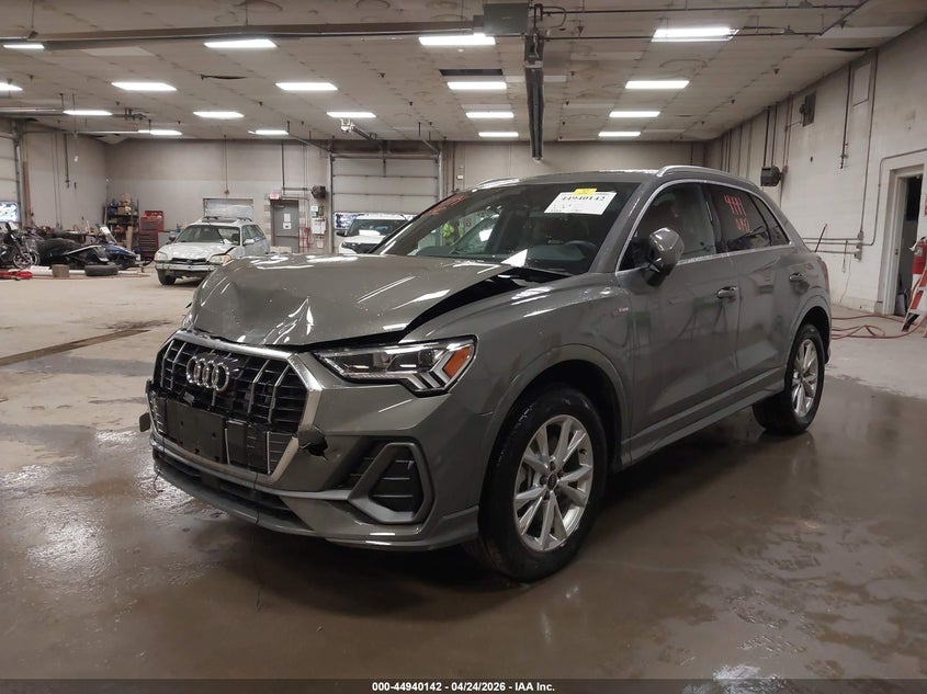 Vin: wa1eecf32s1093833, lot: 45437538, audi q3 premium 45 tfsi s line quattro tiptronic 20252