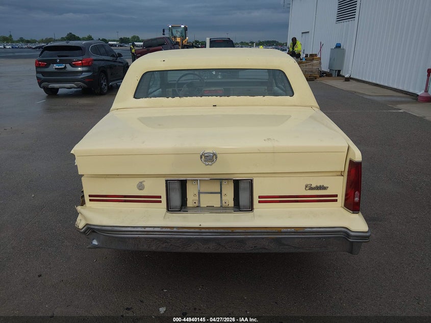 1987 Cadillac Deville VIN: 1G6CD1180H4347055 Lot: 44940145