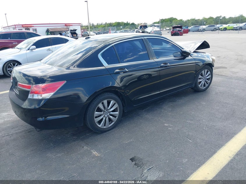 2012 Honda Accord 2.4 2.4 Ex-L black Lot 111044940169 Vin 1HGCP2F87CA069320