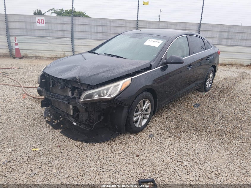 2017 Hyundai Sonata Eco 5NPE24AA8HH449360 photo 1