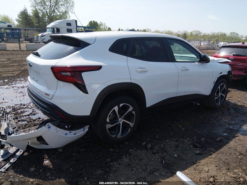 Vin: kl77lge29rc053815, lot: 45437595, chevrolet trax fwd 1rs 20244