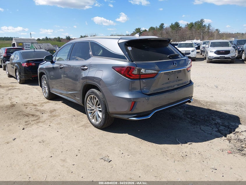 2020 LEXUS RX 450HL auction photo 3