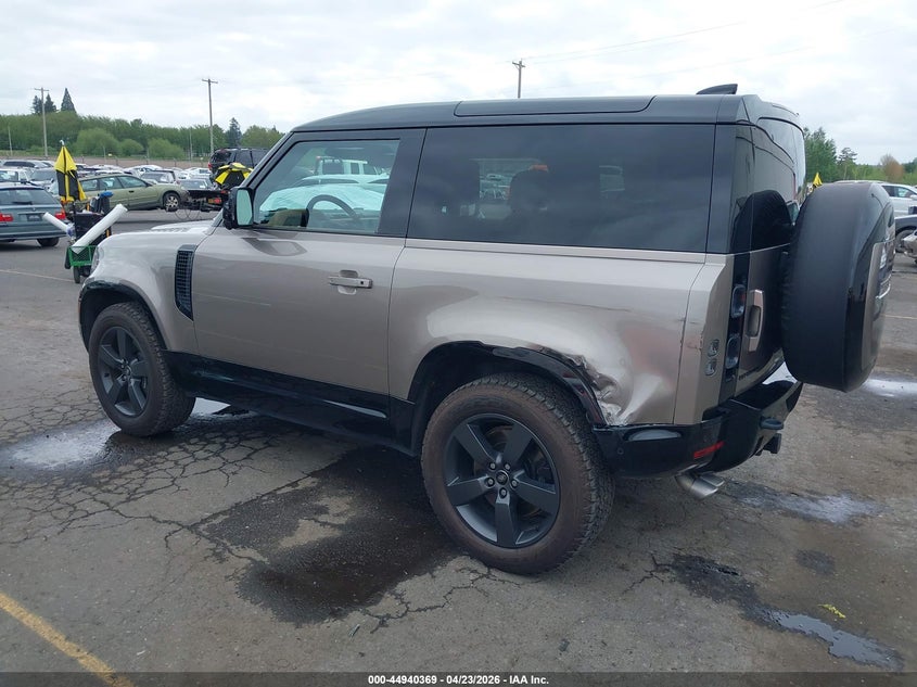 Vin: salew6ee4p2205565, lot: 45437765, land rover defender 90 carpathian edition/90 v8 20233