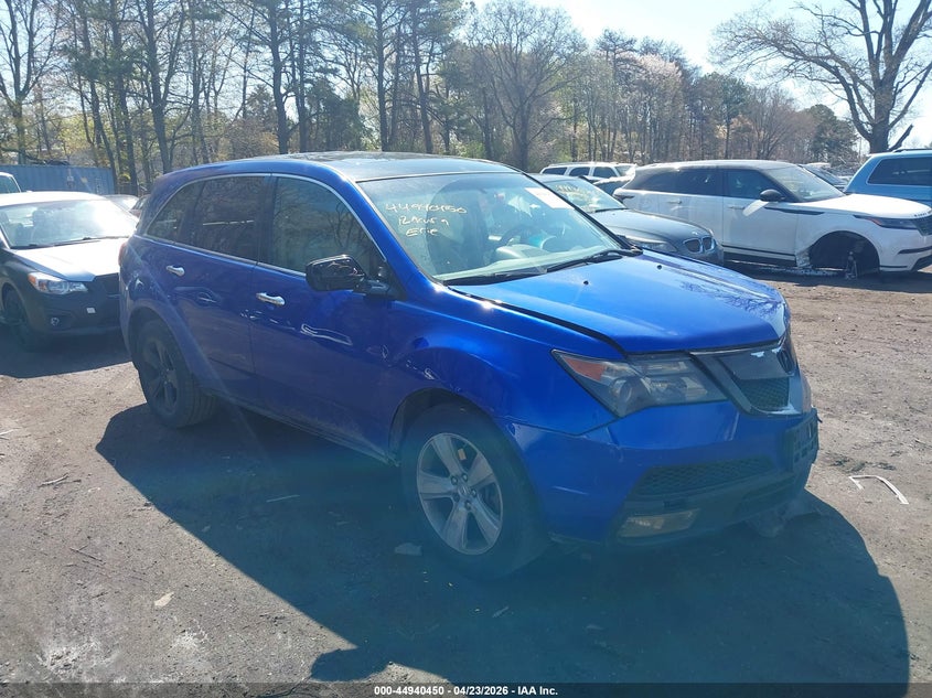 2012 Acura Mdx Technology Package