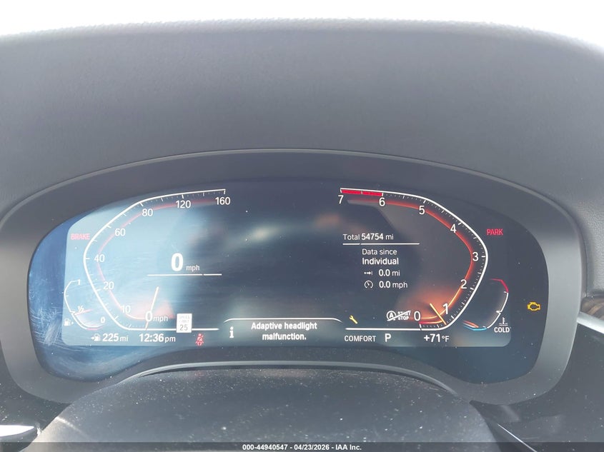 2020 BMW 530I xDrive VIN: WBAJR7C03LWW71059 Lot: 44940547