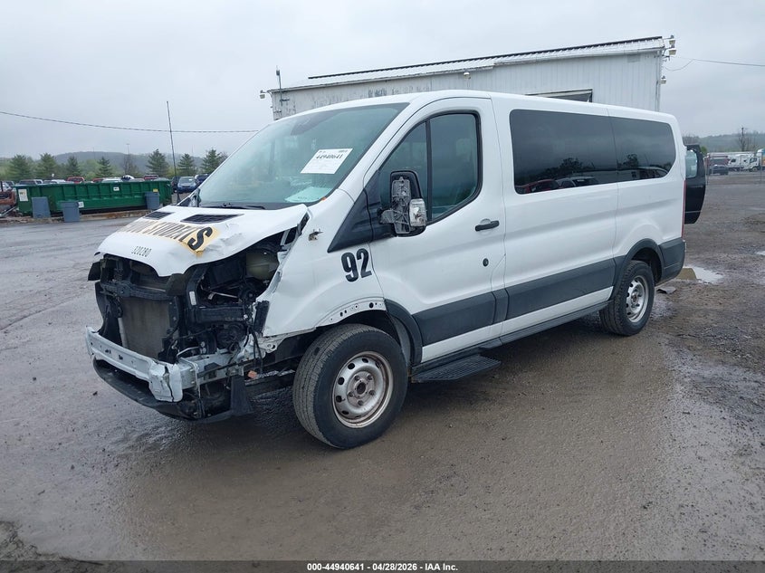 Vin: 1fmzk1ym8kkb27841, lot: 45438037, ford transit-150 xl 20192