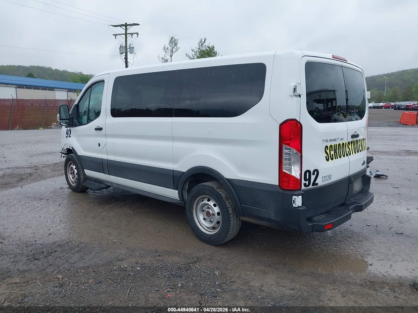 Vin: 1fmzk1ym8kkb27841, lot: 45438037, ford transit-150 xl 20193