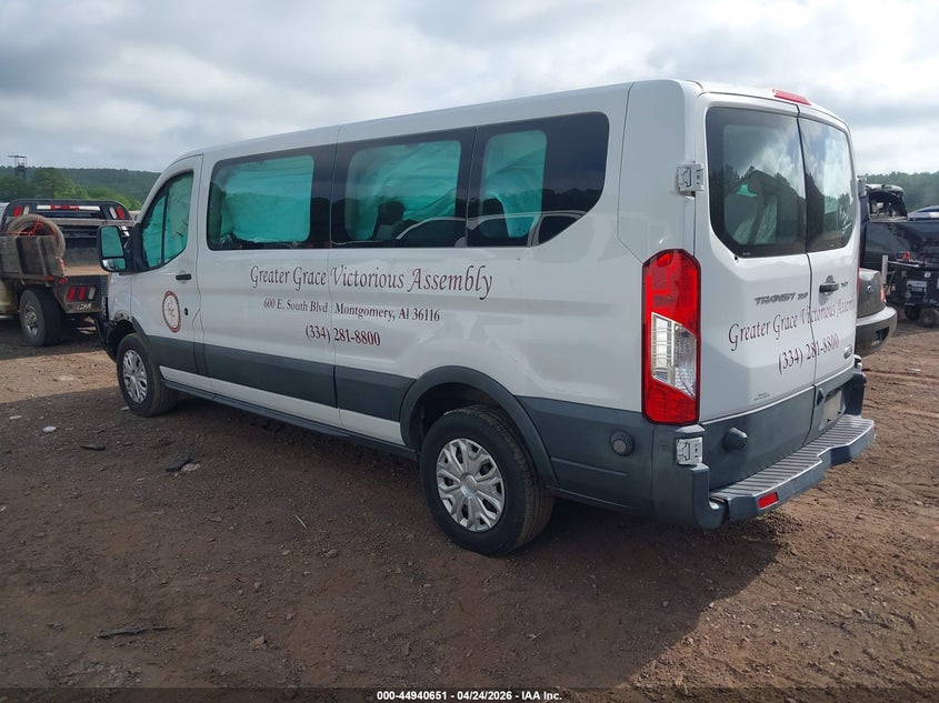 Vin: 1fbzx2zm5gkb10338, lot: 45438047, ford transit-350 xlt 20163