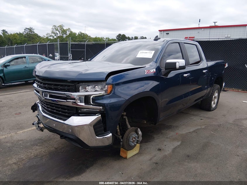 2022 Chevrolet Silverado 1500 Ltd 4wd  Short Bed Lt 1GCUYDED0NZ168835 photo 1