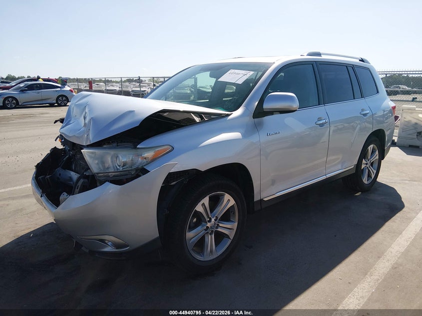 Vin: 5tddk3eh8bs051421, lot: 45438191, toyota highlander limited v6 20112
