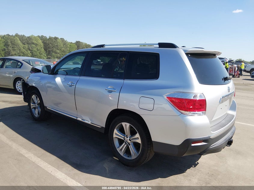 Vin: 5tddk3eh8bs051421, lot: 45438191, toyota highlander limited v6 20113