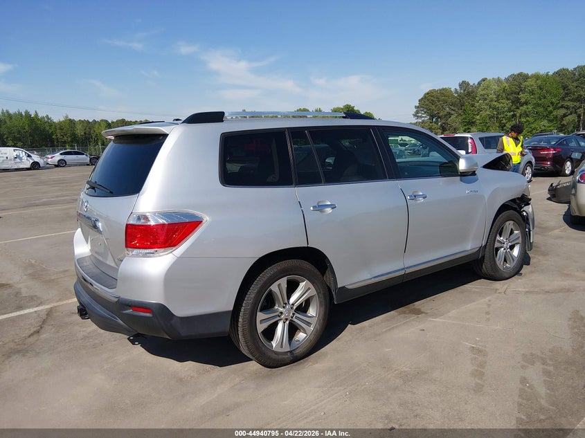 Vin: 5tddk3eh8bs051421, lot: 45438191, toyota highlander limited v6 20114