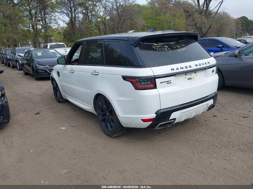 2020 LAND ROVER RANGE ROVER SPORT auction photo 3