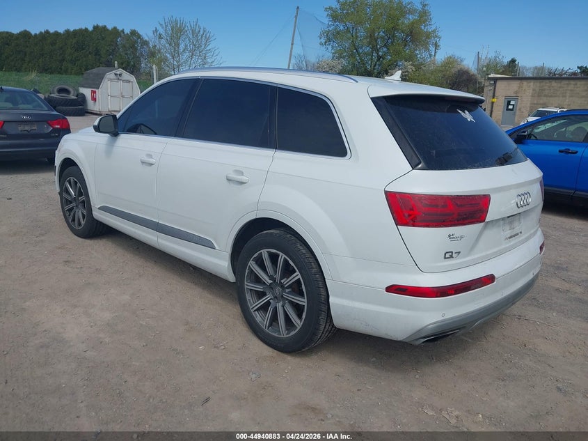 Vin: wa1vabf73hd020163, lot: 45438279, audi q7 3.0t premium 20173