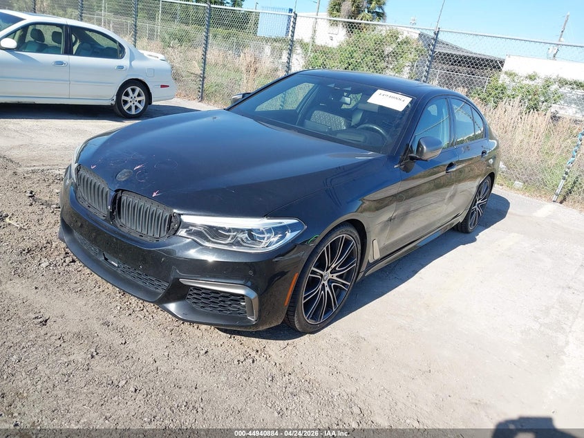 Vin: wbajb9c51jb035160, lot: 45438280, bmw m550i xdrive 20182