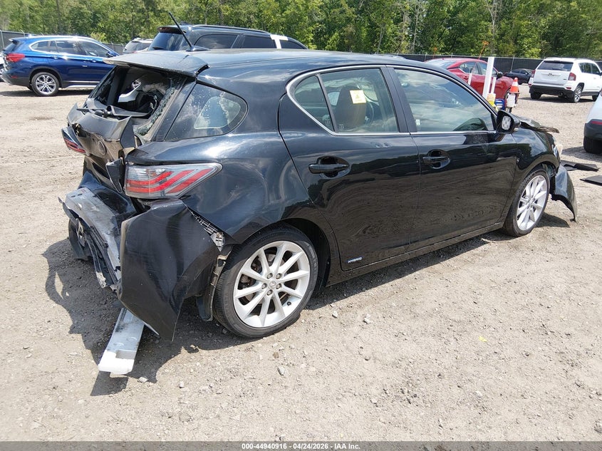 Vin: jthkd5bhxd2159078, lot: 45438312, lexus ct 200h 20134