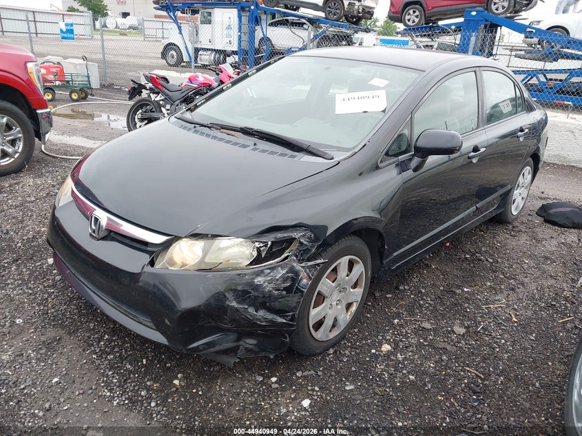 JHMFA16597S003010 2007 Honda Civic Lx photo 1