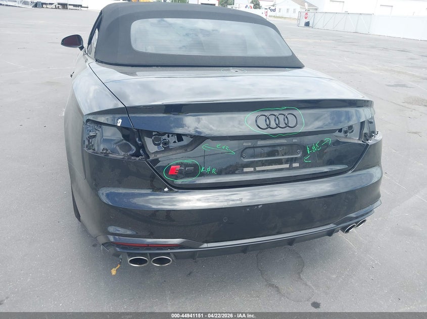 2024 Audi S5 Cabriolet Premium Plus Tfsi Quattro Tiptronic VIN: WAUW4GF51RN004727 Lot: 44941151