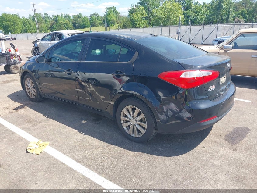 Vin: knafx4a65e5205465, lot: 45438575, kia forte lx 20143