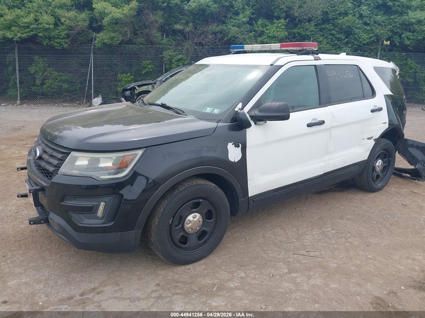 Vin: 1fm5k8arshgc66902, lot: 45438652, ford utility police interceptor 20172